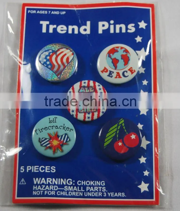 2010 New Badge Pin Buttons
