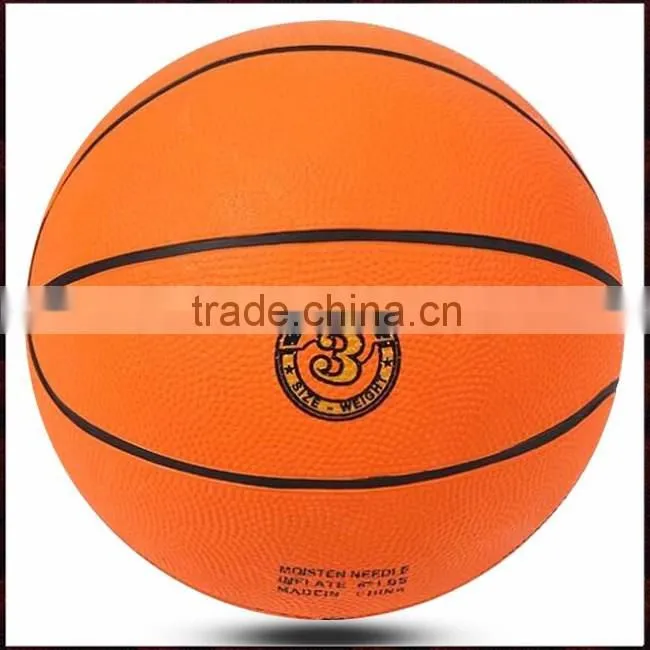 regular size 7 rubber promotional basketball