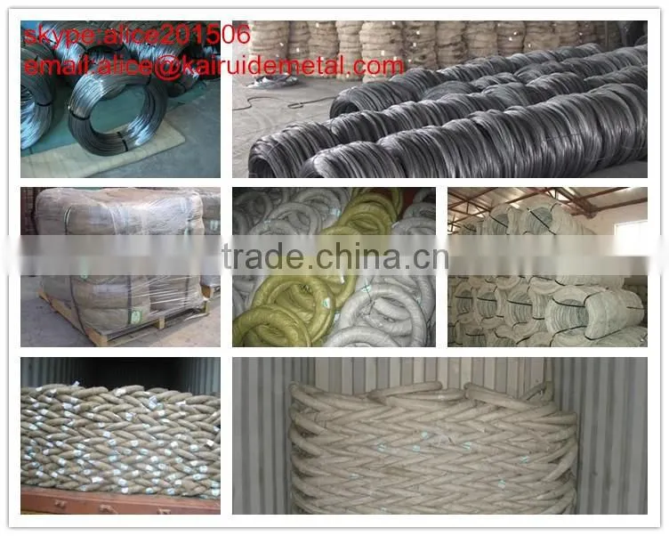 factory produce low price high quality all size of black annealed wire iron wire