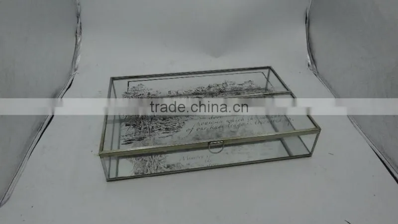 Factory made Glass Jewelry Boxes