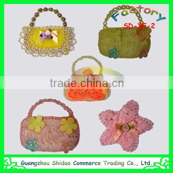 Sewing on clothes sequin applique embroidered green butterfly bead custom embroidery patch