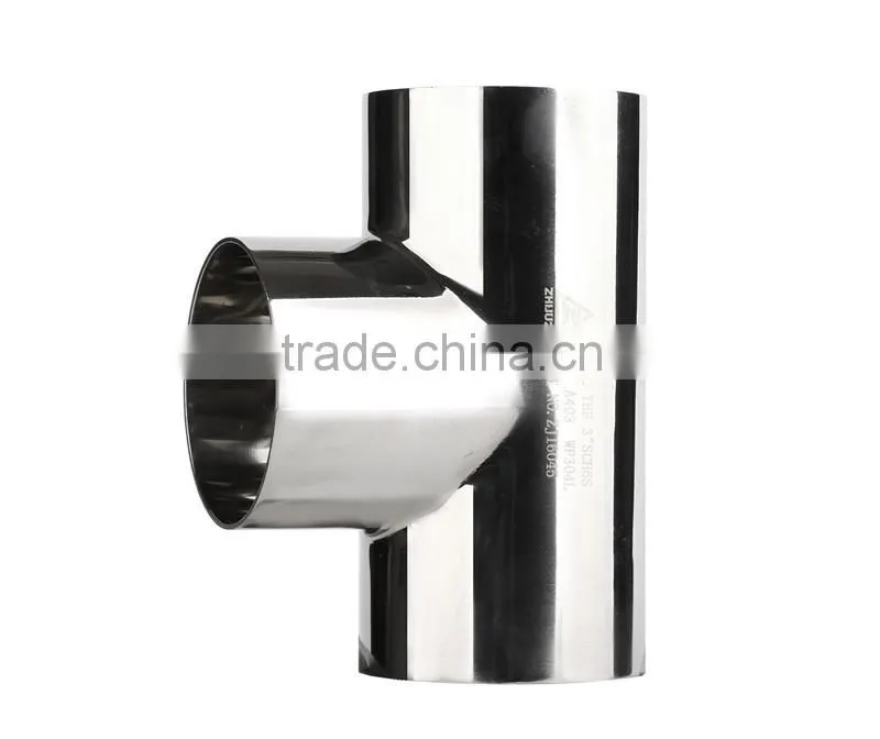 Sanitary Fitting Concentric/Eccentric Reducer / Cross/ Tee Mirrow Polished Food Grade