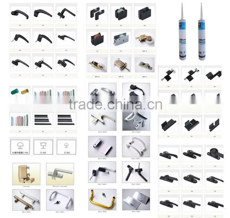 High quality products durable aluminum profiles for window and door china