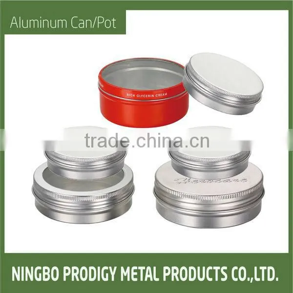 S-aluminum cosmetic jar/bottle set free samples