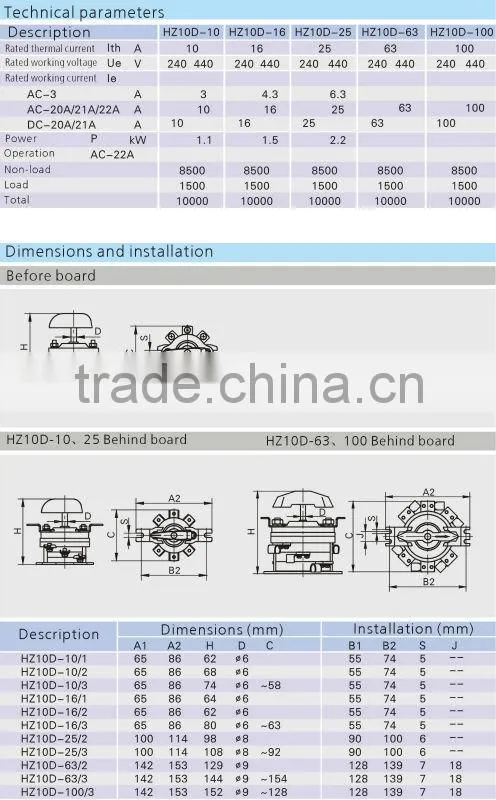 Combination Switch (CCC Certificate)