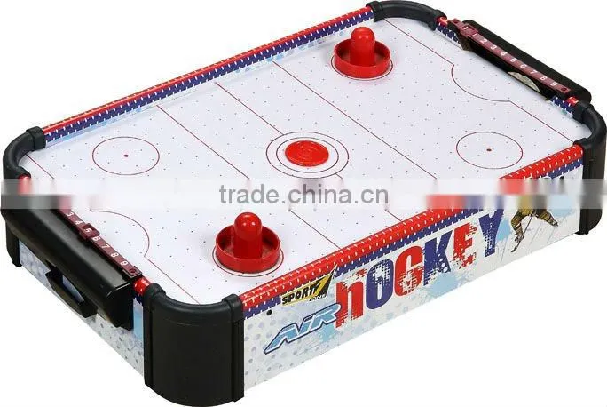 Mini colorful wooden Air Hockey Table for outdoor
