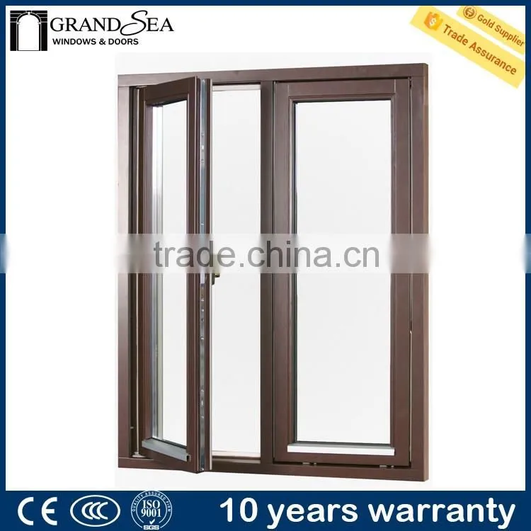 Guangzhou modern used bronze anodized aluminum windows