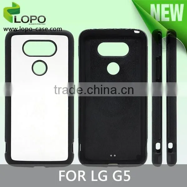 Anti-scratch best quality 2d sublimation blank TPU phone cover for LG G5