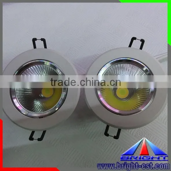 WW+W dimmable 0-100% COB LED down light,led focus light