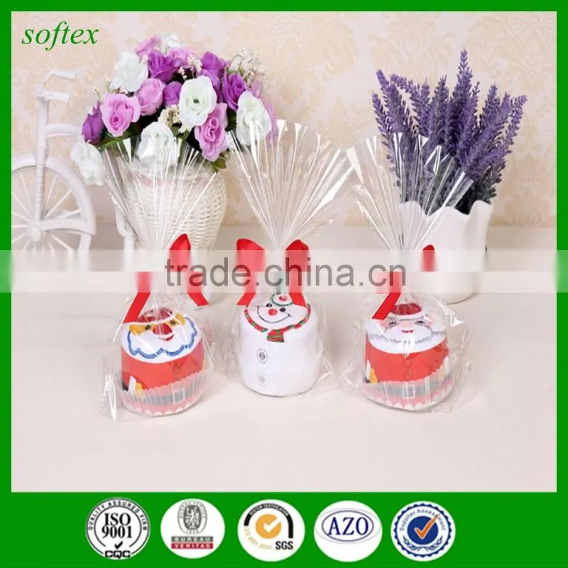 christmas gifts for children wholesale Santa Claus cake towel