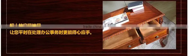 Solid wood vintage office computer desk assemble for office furniture AG-203