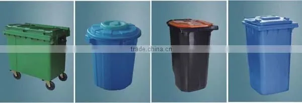 China Plastic Injection Product Wheeled Hotel Trash Trolley Mould