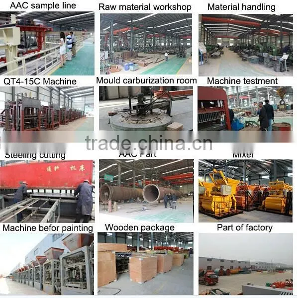 QT40-3A compressed concrete brick block machine