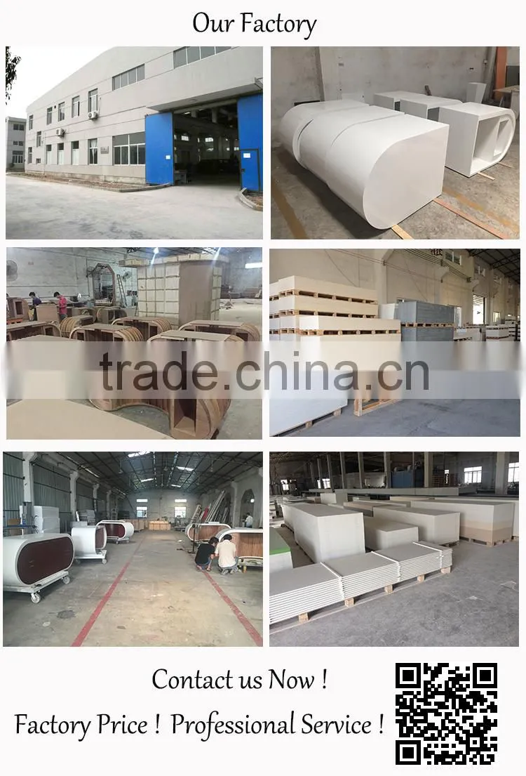 Practical crazy selling quartz stone solid surface sheet