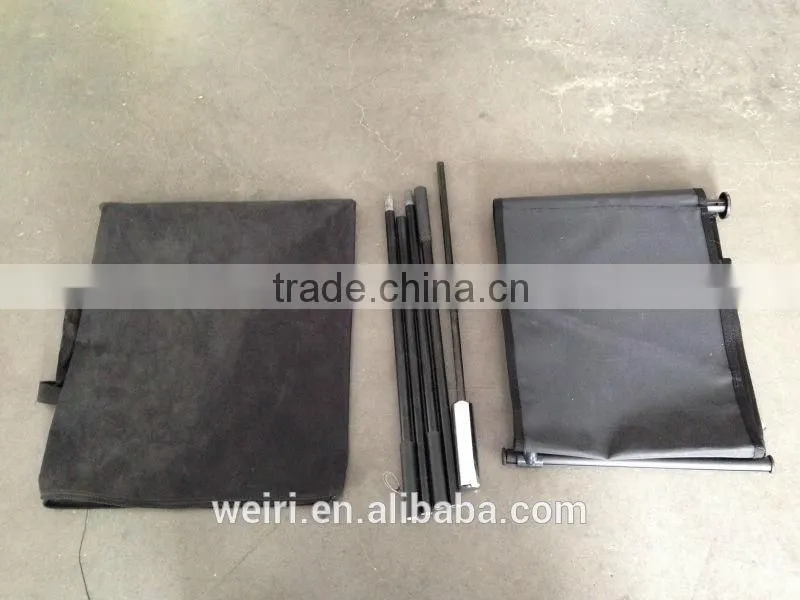 Aluminum Retiary Cloth Newspaper Display Stand