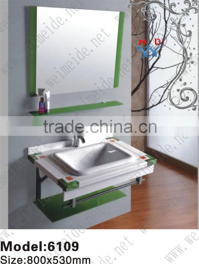 Latest Ceramic Basin Countertops For Modern Bathroom Cabinets