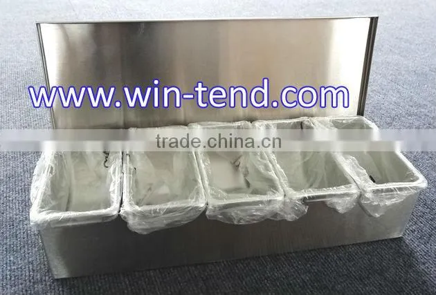 Stainless Steel Condiment Set