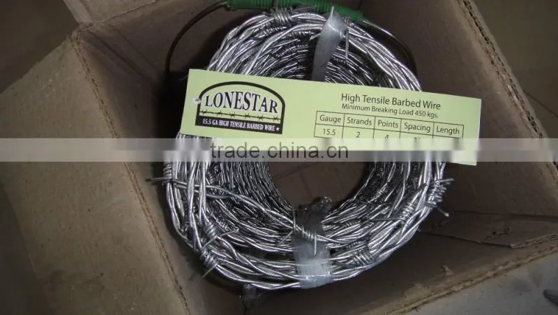 Anping High Quality Barbed Wire with Direct Factory
