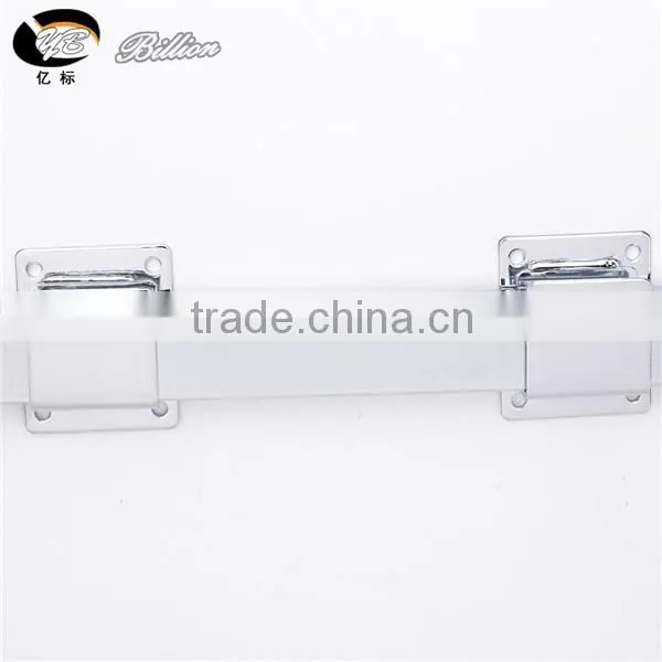 Metal Chrome Square Tube Display Support Slotted Aluminum Tube