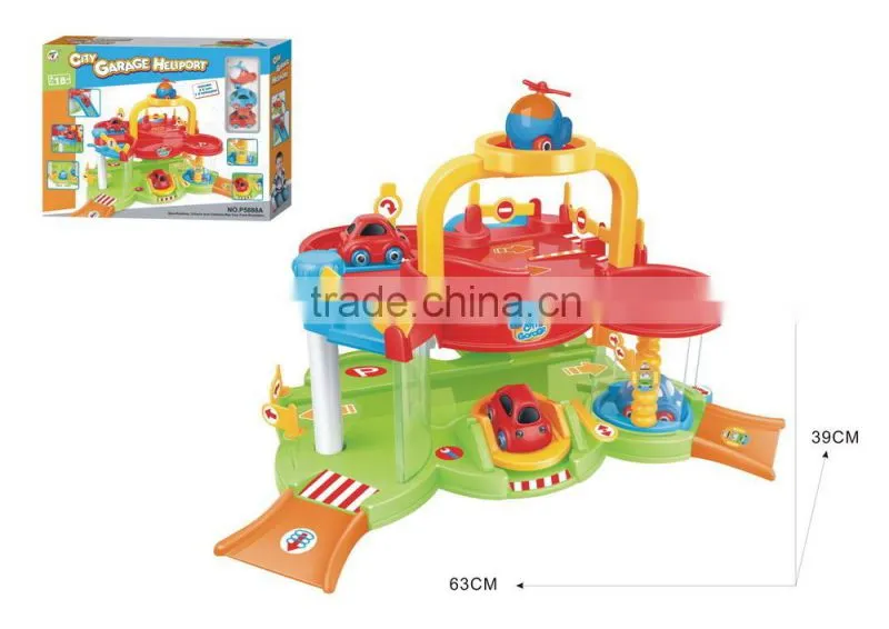 Newest Children Cartoon Pleasure Ground with plane and car