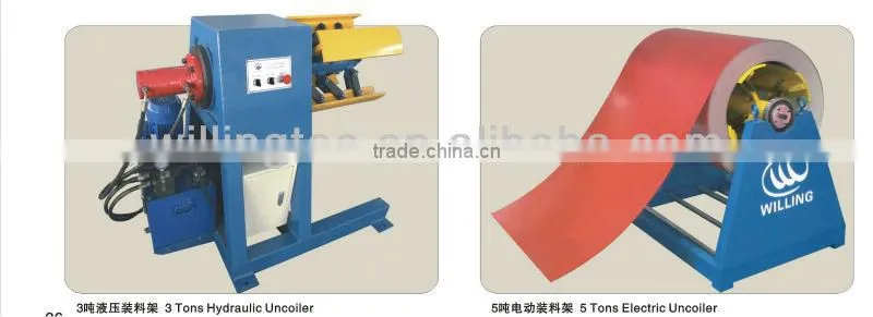 HOT!!! uncoiler and straightener