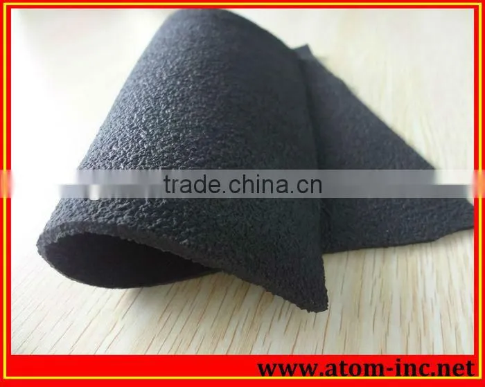 Good quality natural crepe slipper rubber soling sheet for shoe from atom industry limited