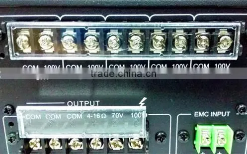 ITC TI-60U Series PA System 5 Zone Mixer Amplifier with MP3 Player