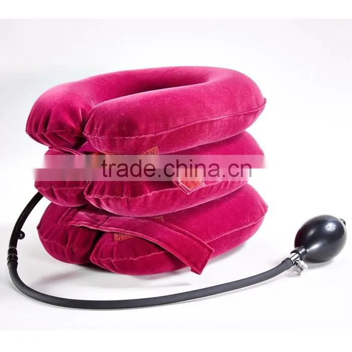 Inflatable Air Neck Brace Adjustable Soft Cervical Traction Neck Traction with Low Price