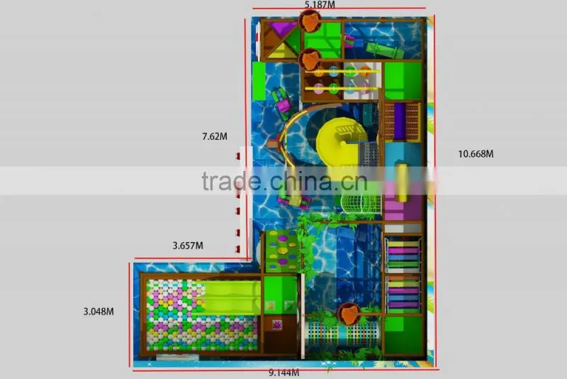 Many functions inflatable indoor playground sale