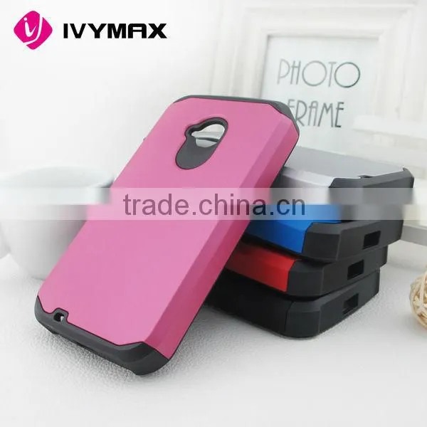 Manufacture Price PC TPU Cover Case For Motorola E2 E LTE