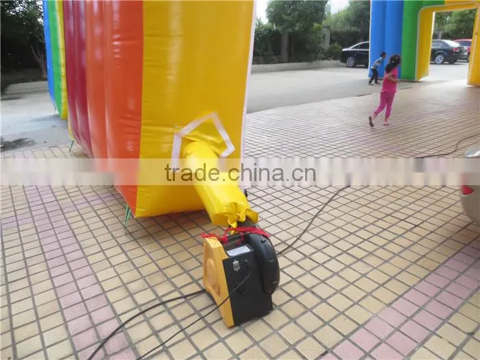 gaint rainbow tent inflatable tent for advertising