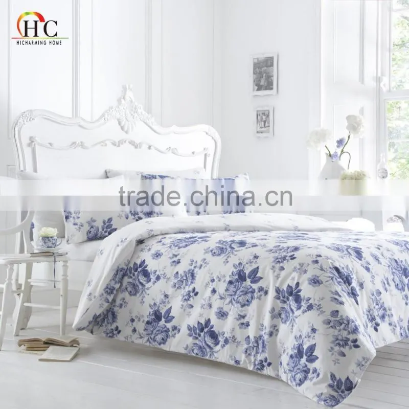 China factory wholesale luxury printed cotton bedding sets