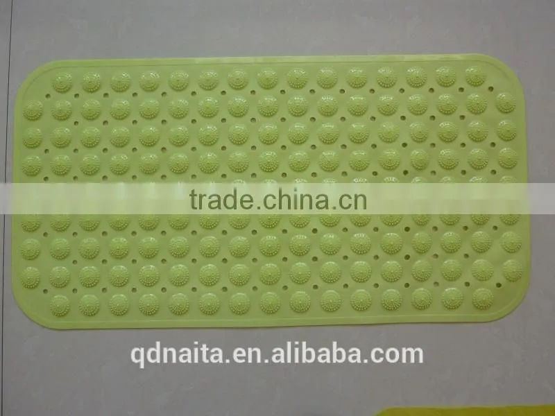 colored beads pvc Bath mat