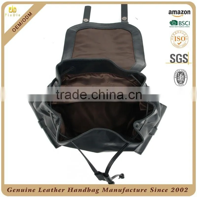 CSN2085A001 genuine leather backpack alibaba china back pack bag online shopping cow leather bag