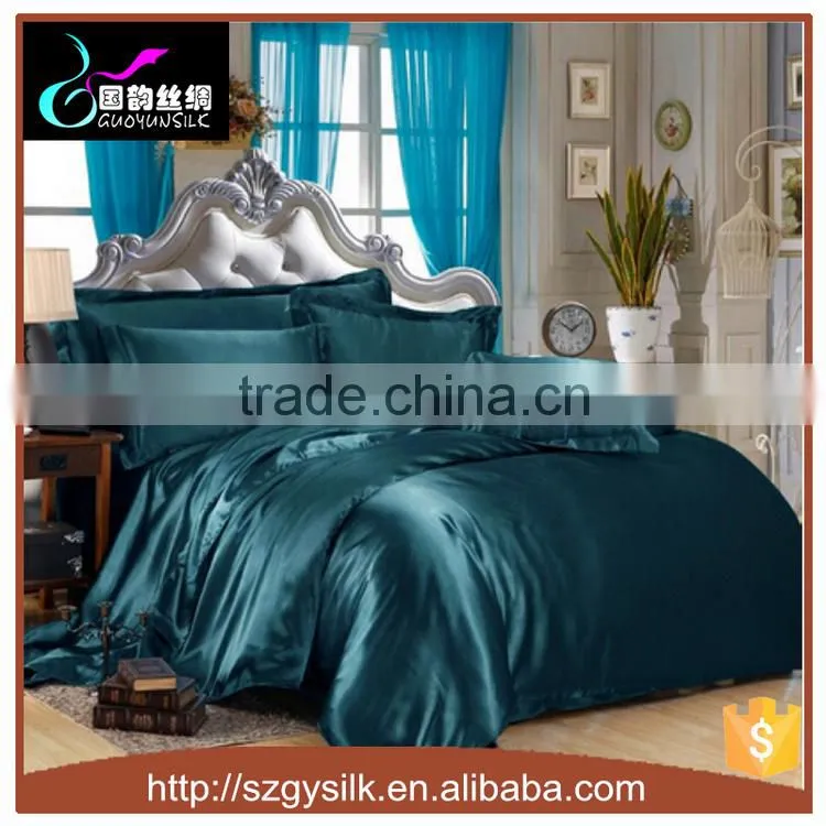 christmas gift Chinese 100%silk satin duvet cover