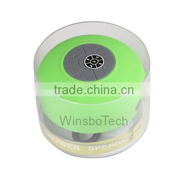 Cheap waterproof bluetooth wireless speaker, mini waterproof wireless bluetooth speaker with suction cup