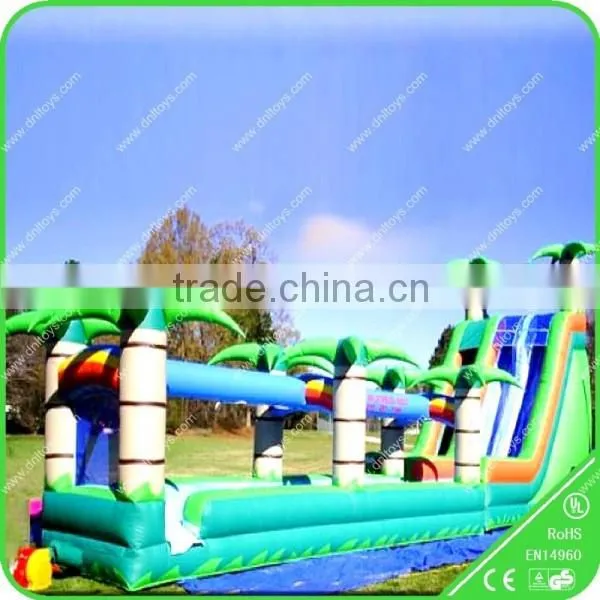Inflatable Dual Lane Accelerator slide for sale hot party rental games