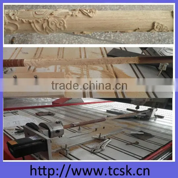 Professional 3d wood cnc router with rotary table