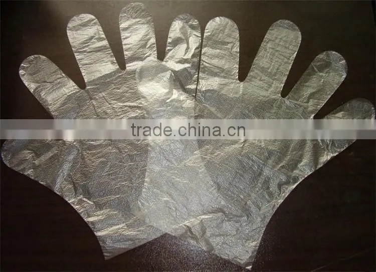 Good for hotel use top quality and cheap food plastic gloves made from food grade material
