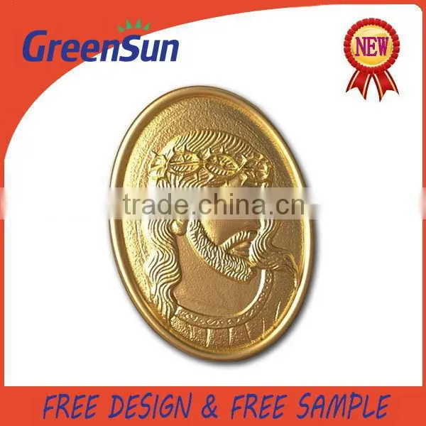 Competitive price durable 50th gold challenge coin