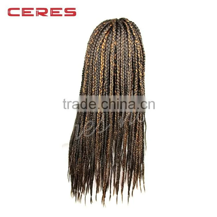 2016 popular synthetic lace front dreadlocks wig for black women
