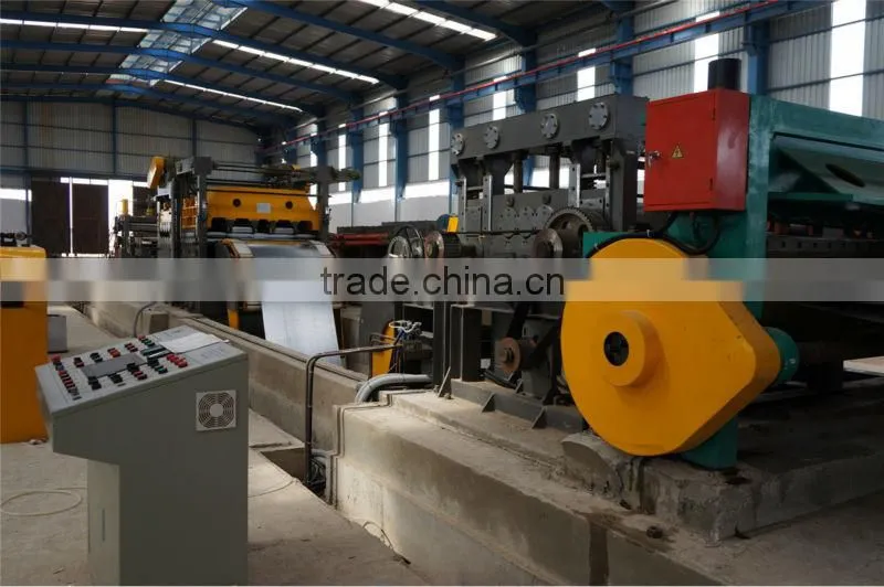 Sheet metal cut to length line
