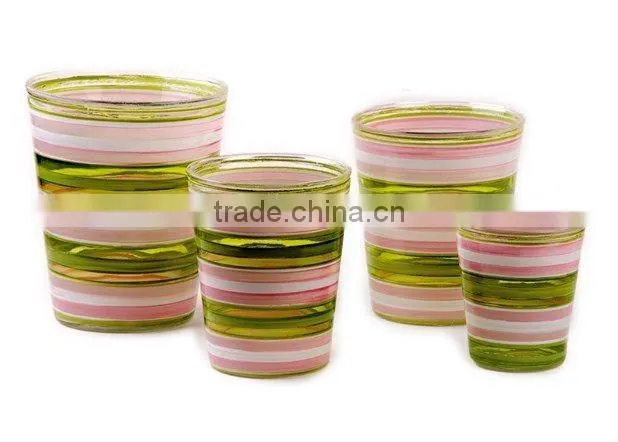 glass flower pot paintings indoor plant pots for sale