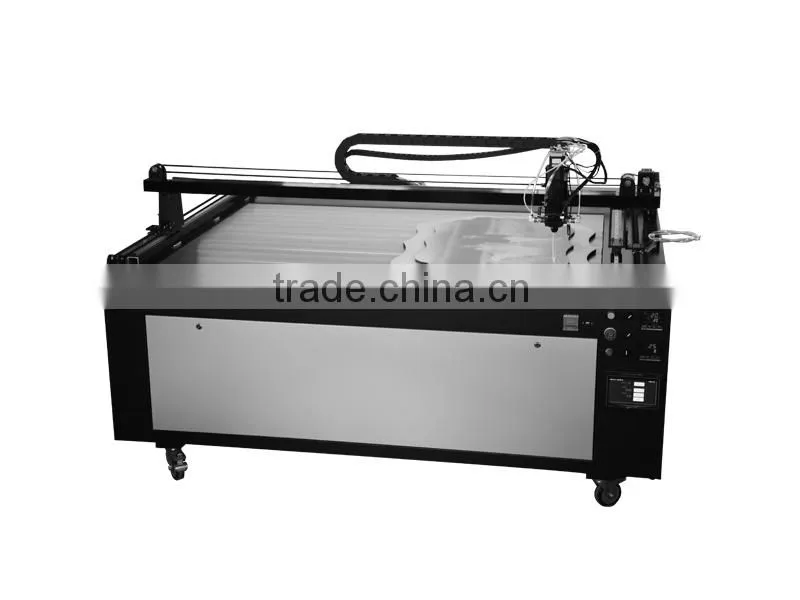 automatic glue dispensing machine on board, cardboard,glass,MDF