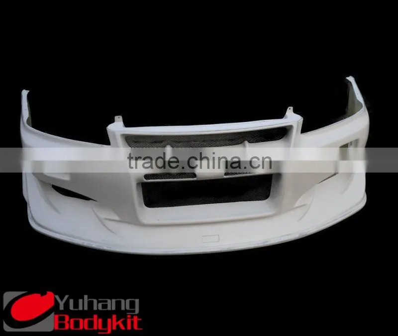For R34 GTR Velside GT FRP glass fiber front bumper