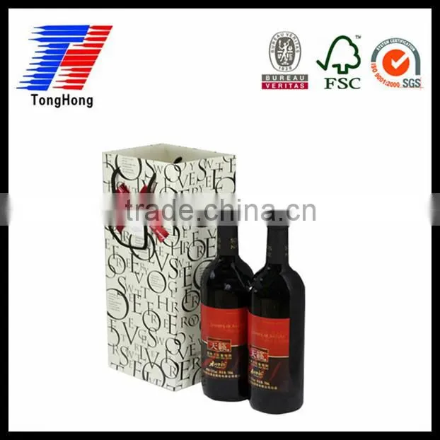double bottled wine bag bag in box made in China