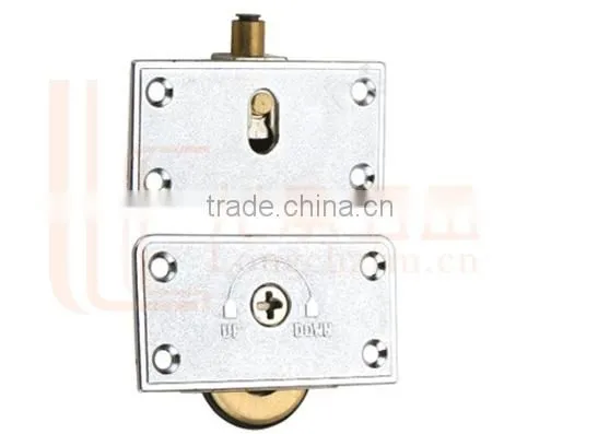 Zinc alloy hanging brass wheels for sliding doors wardrobe