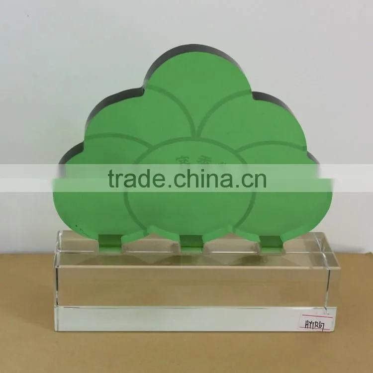 Fashion glass crystal souvenir