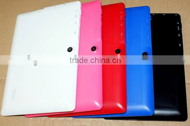 Cheapest quad core wifi 7 inch 800x480 capacitive touch screen android tablet pc