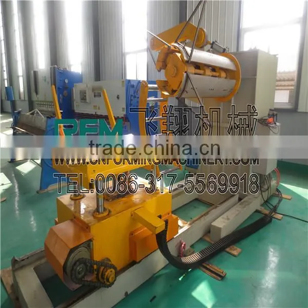 hydraulic automatic sheet decoiler machine